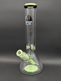 Midnight Glass 14" 9mm Beaker Bong-Avernic Smoke Shop
