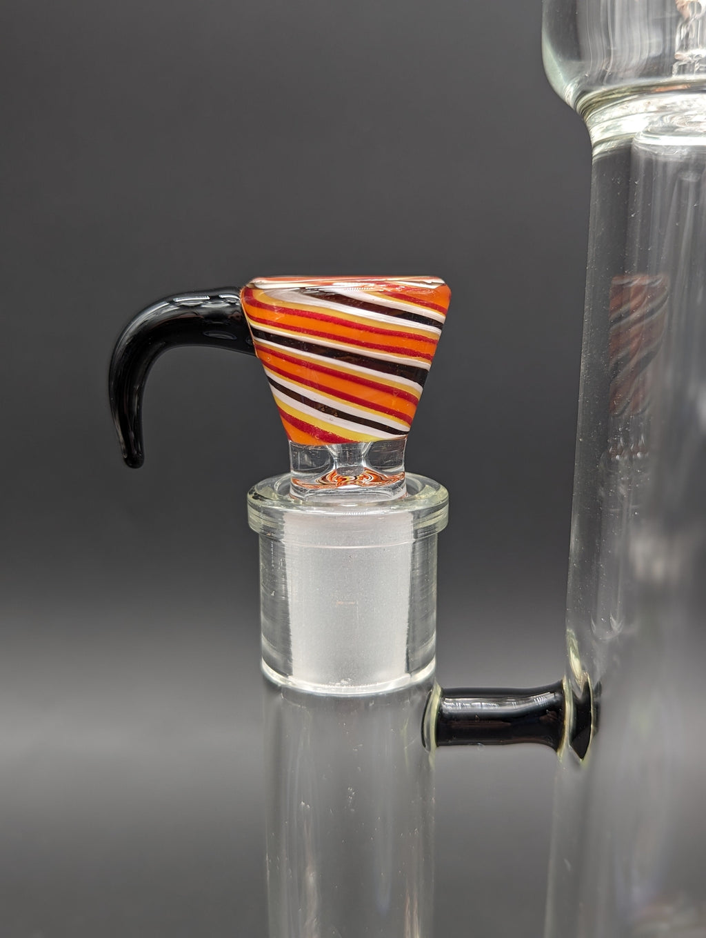 Midnight Glass 18" Worked Dual Perc Bong-Avernic Smoke Shop