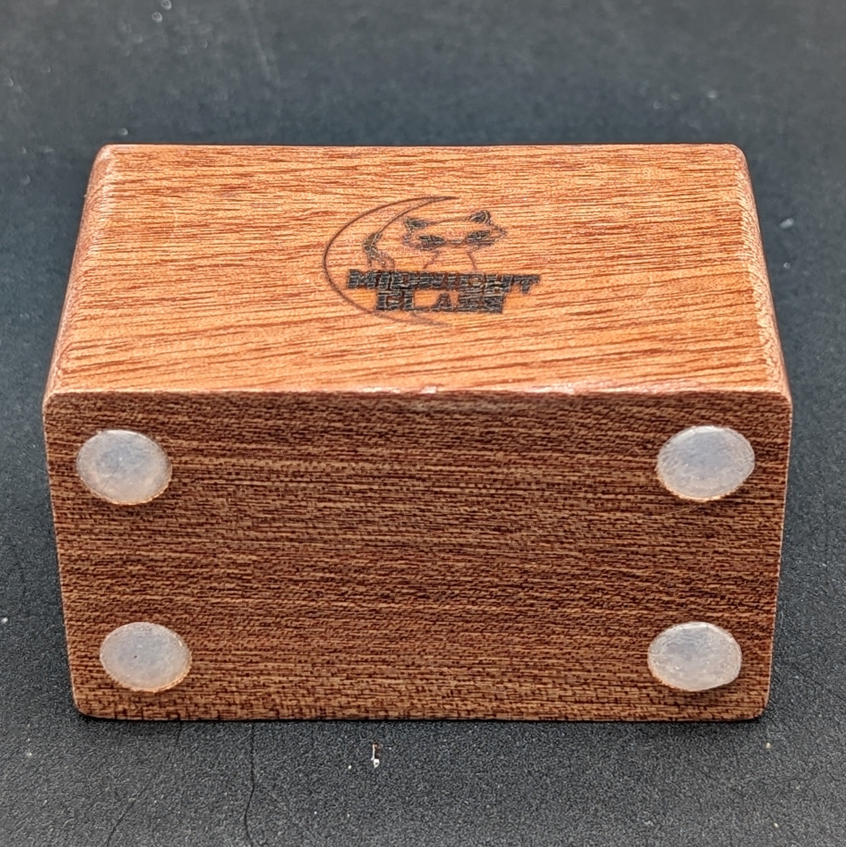 Midnight Glass - 2 Piece Wooden 18mm Slide Holders-Avernic Smoke Shop
