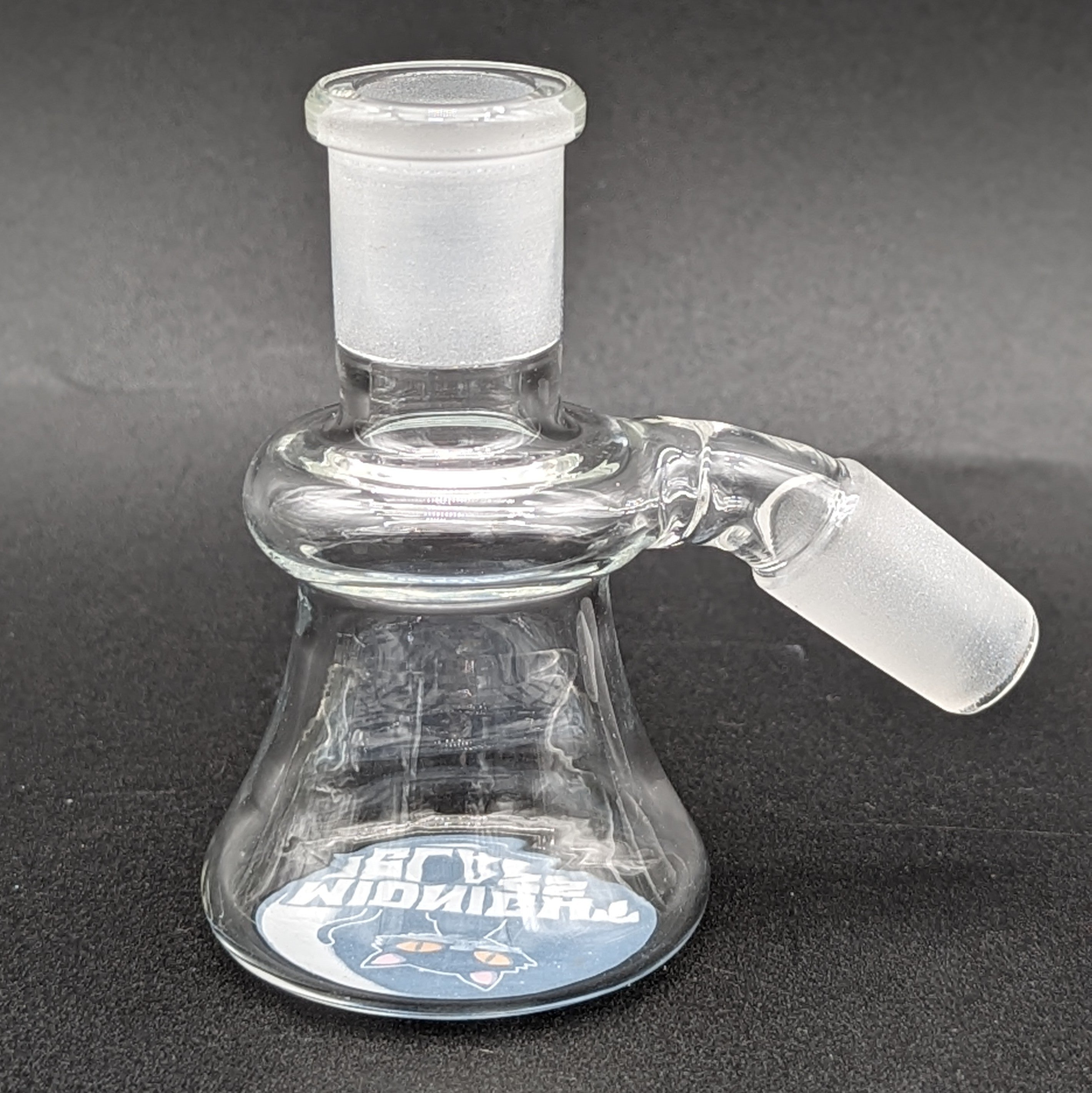 Midnight Glass Clear Dry Ash Catcher 14mm-Avernic Smoke Shop