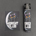 Midnight Glass Clipper Lighter Wraps