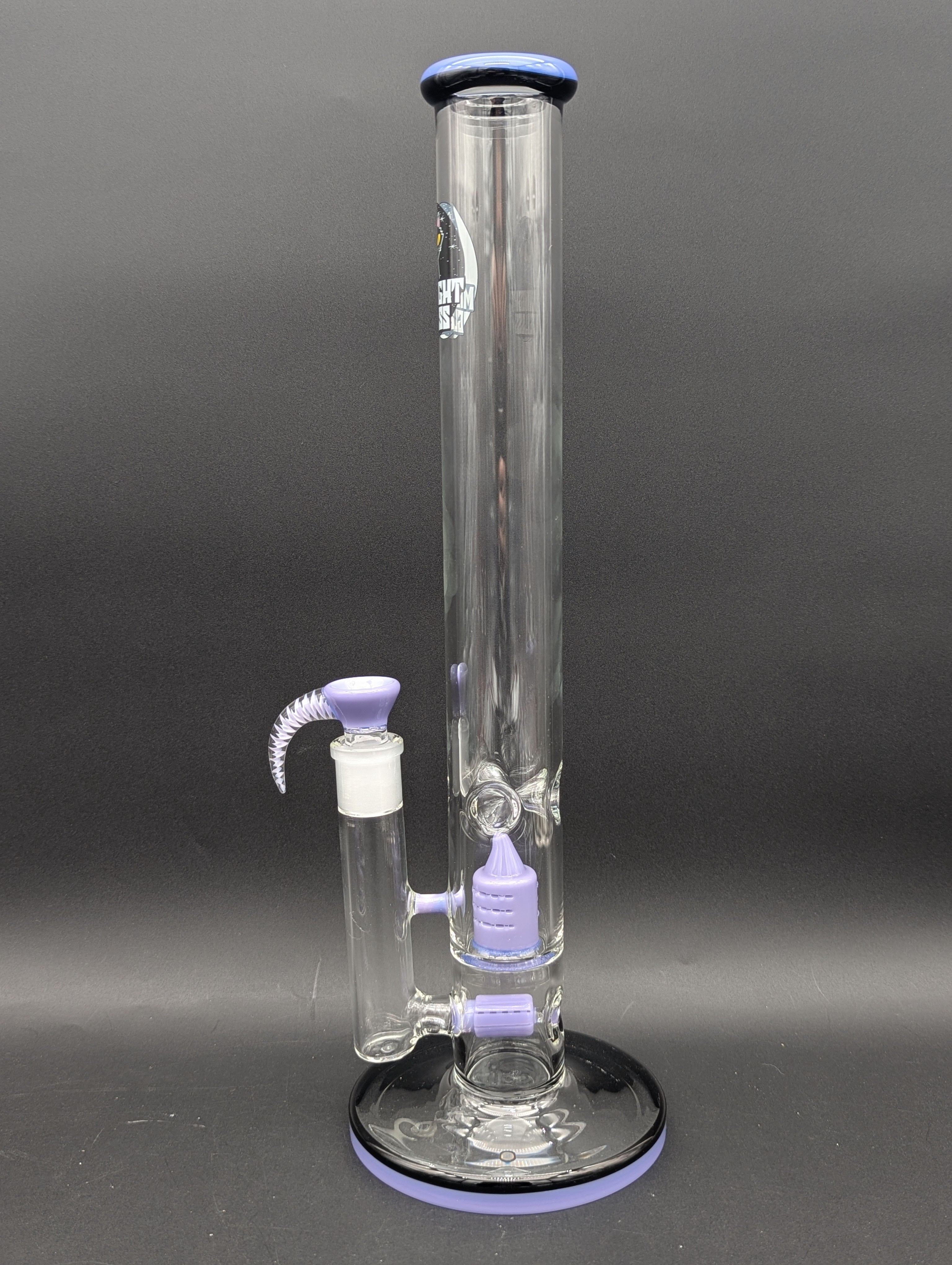 Midnight Glass Gridline to 360 Grid Cap Bong-Avernic Smoke Shop