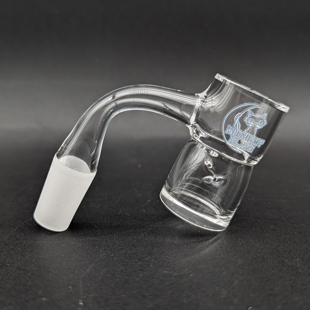 Midnight Quartz Auto Spinner Splash Guard Banger 14mm-Avernic Smoke Shop